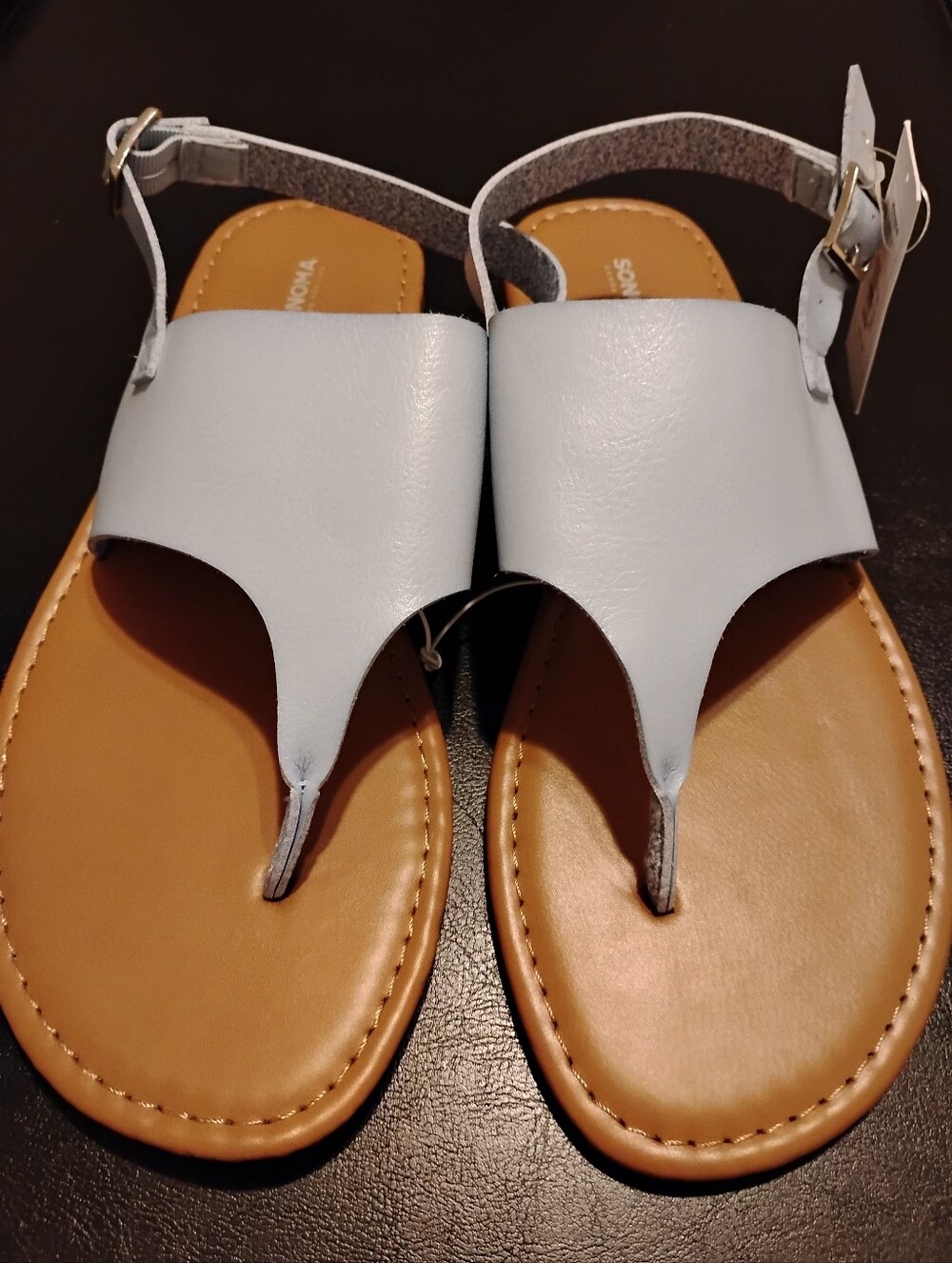 NEW Sonoma Goods For Life Women's Blue Sandals Size 10